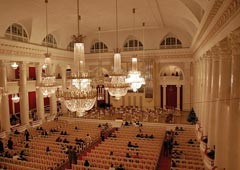 Большой зал Санкт-Петербургской государственной филармонии им. Д.Д. Шостаковича