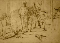 Рембрандт Харменс ван Рейн. Приговор. Ок. 1655