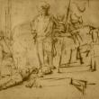 Рисунок Рембрандта «Приговор» похищен с выставки в отеле Ritz-Carlton неподалеку от Лос-Анджелеса. Как показали записи камер слежения, для этого потребовалось всего 15 минут, в течение которых один из преступников отвлекал внимание куратора выставки.
