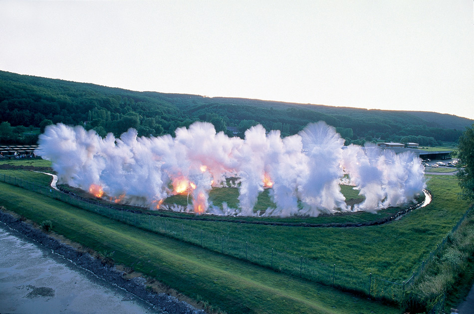 Cai Guo-Qiang. Fetus Movement II: Project for Extraterrestrials No. 9. 1992 