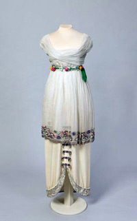 Поль Пуаре. Вечернее платье. Декабрь 1913 