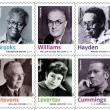 Почтовая служба США выпускает в обращение серию из десяти марок, посвященных выдающимся поэтам XX века. Среди них будет марка с изображением Иосифа Бродского.