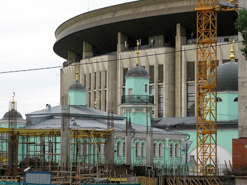В Москве снесли мечеть
