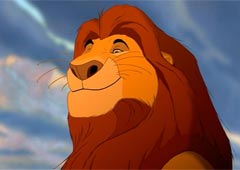 Кадр из мультфильма «Король Лев»