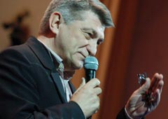 Александр Сокуров на премьере своего фильма «Фауст» в Ульяновске, 27 сентября 2011 года