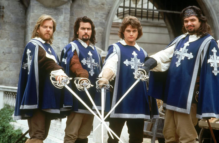 Кадр из фильма «Три мушкетера» (1993)