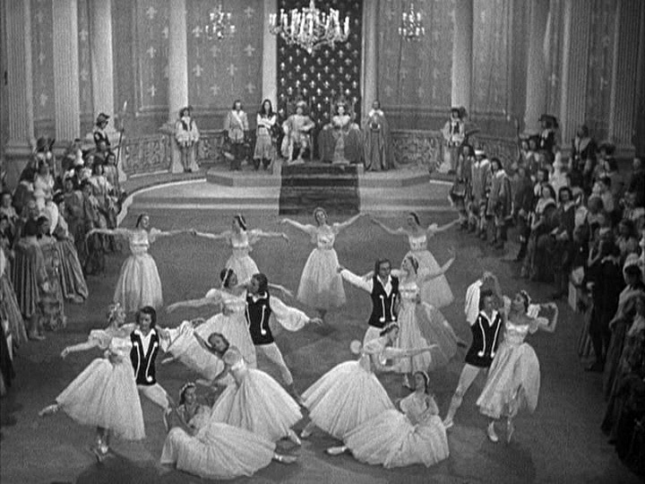 Кадр из фильма «Три мушкетера» (1942) 