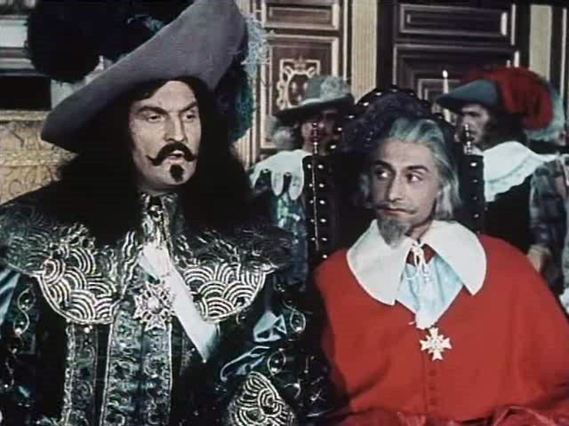 Кадр из фильма «Три мушкетера» (1953)