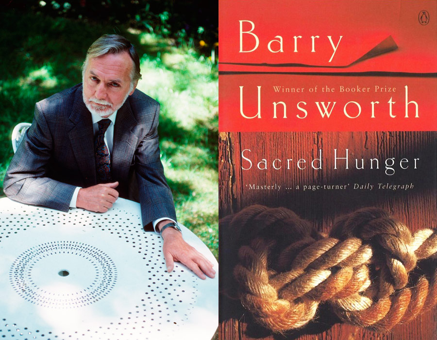 Год: 1992 (премия разделена между двумя авторами). Автор: Барри Ансуорт. Роман: «Священный голод»