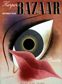 Обложка журнала Harper’s Bazaar. Дизайн А.М. Кассандра. 1938
