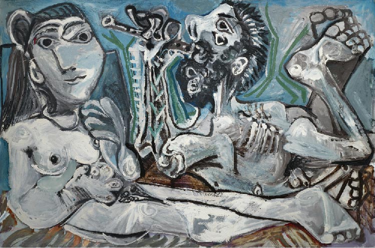 Пабло Пикассо. Утренняя серенада. 1967