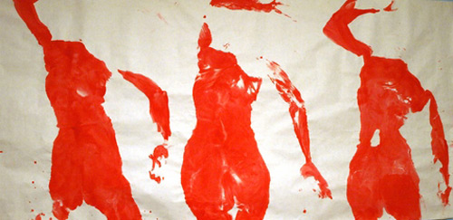 К выставке Маймы Пушкаревой «Только красное» 