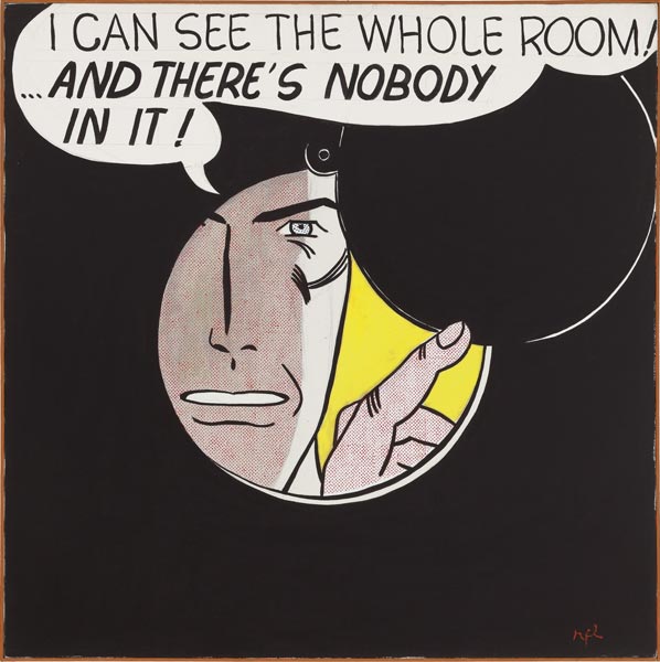На нью-йоркских торгах Christie’s «Послевоенное и современное искусство» комикс Роя Лихтенштейна «Я вижу всю комнату... Но в ней никого нет!» ушел с молотка за $43,2 млн. Это новый ценовый рекорд для работ американского художника.