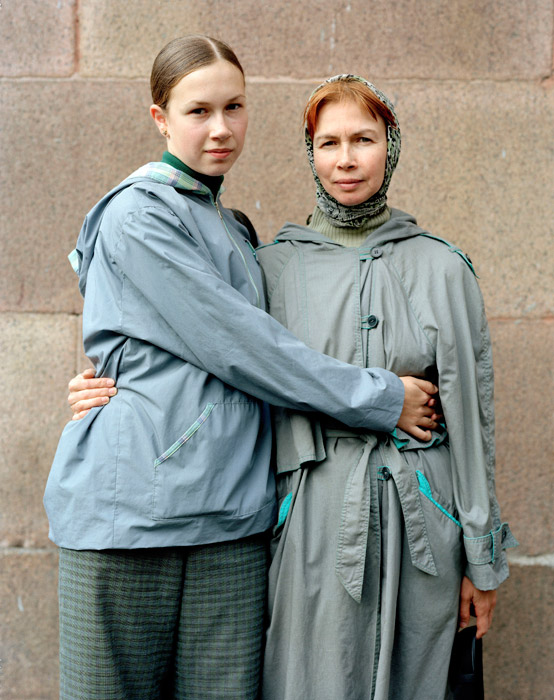 Москвичи. 2001 год. Москва. Россия. Август 2001 
