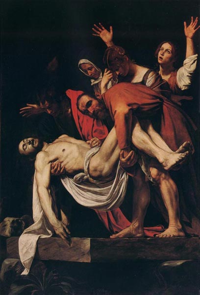 Микеланджело да Караваджо. Положение во гроб. 1602–1604