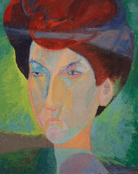 Наталья Глебова. Портрет. 1963