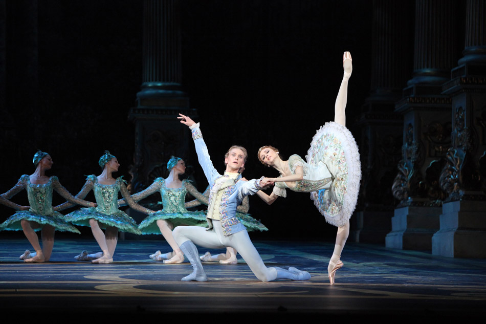Сцена из балета «Спящая красавица» 
