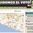 Карта нарушений на выборах в Мексике