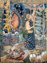 Елена Поленова. Сказка (Зверь). 1895–1898 