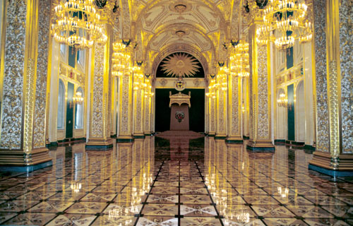 Андреевский зал Большого Кремлевского дворца 