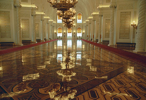 Георгиевский зал Большого Кремлевского дворца 