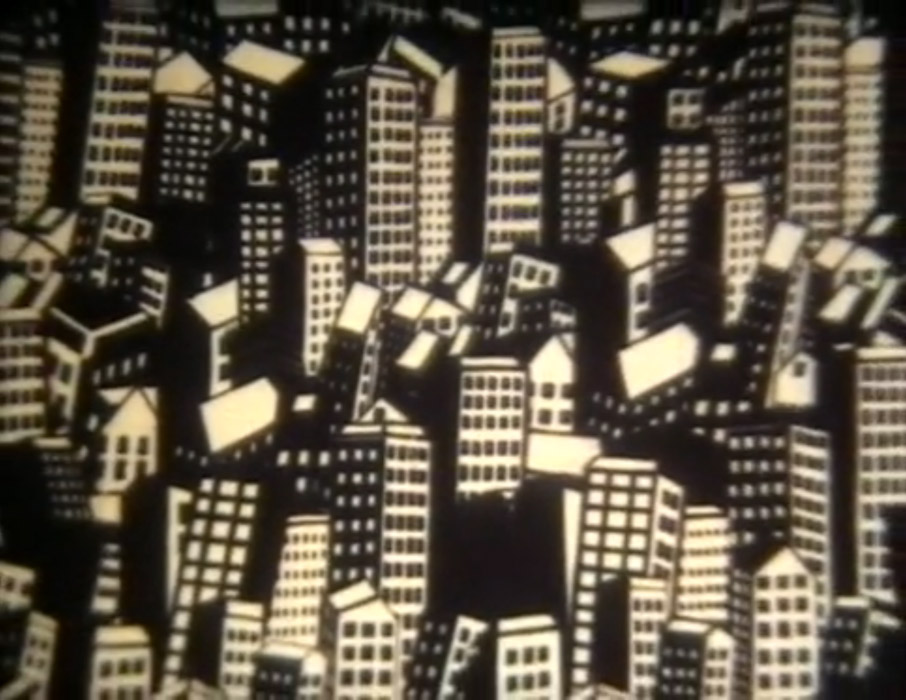 Кадр из мультфильма «Город»