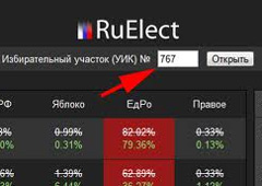 На сайте  ruelect.com  наблюдатели собирали фотографии и сканы итоговых протоколов с выборов 4 декабря
