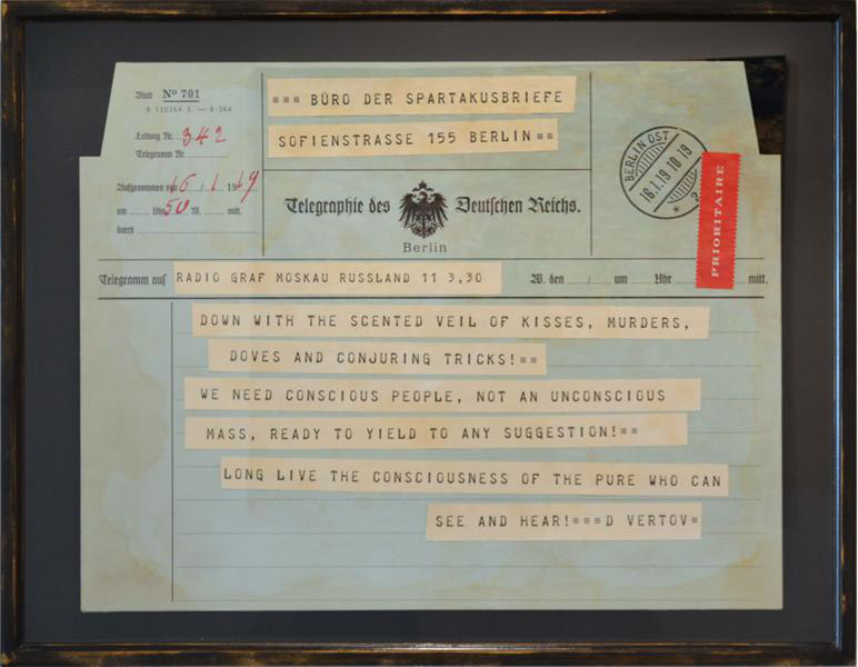 Skylar Fein. The Vertov Telegram of 1919. 2010 