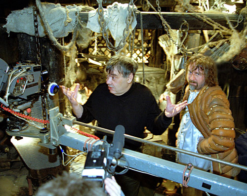 Алексей Герман на съемочной площадке фильма «История Арканарской резни».  2003