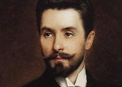 Константин Маковский. Портрет Н.Н. Фигнера. 1889 (фрагмент)