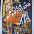 Постер к черно-белому, первому звуковому фильму по  «Алисе в Стране чудес». Режиссер Бaд Поллард. 1931 