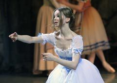 Евгения Образцова в балете «Жизель»