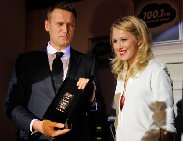 С эфира телеканала MTV снята программа с Алексеем Навальным, посвященная теме национализма, сообщила ее ведущая Ксения Собчак.