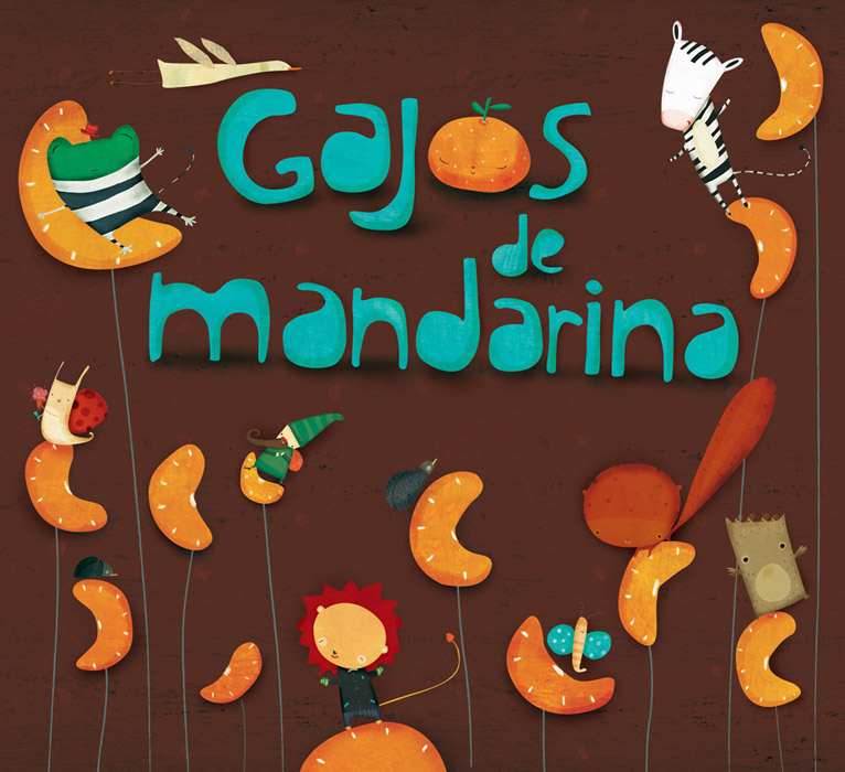 Наталья Коломбо. Обложка книги «GAJOS DE MANDARINA». 2011 