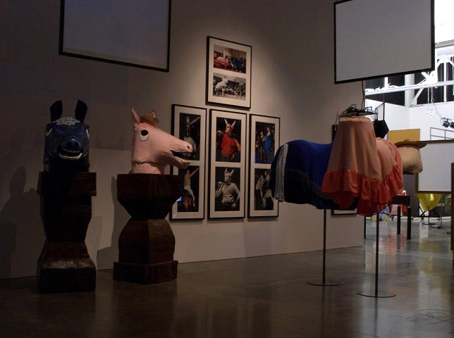 Mike Kelley. Horse Busts, Horse Bodies. 2005 