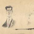Портрет Симона Дрейдена. Бумага, карандаш. 21 × 30 - Сергей Дрейден