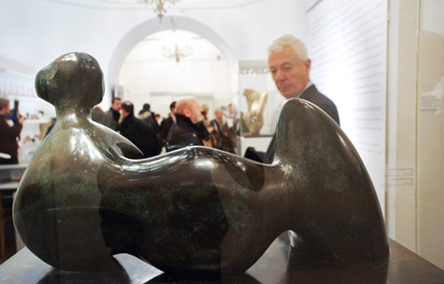 Открытие выставки «Генри Мур. Классический канон в современной скульптуре» в Московском Кремле