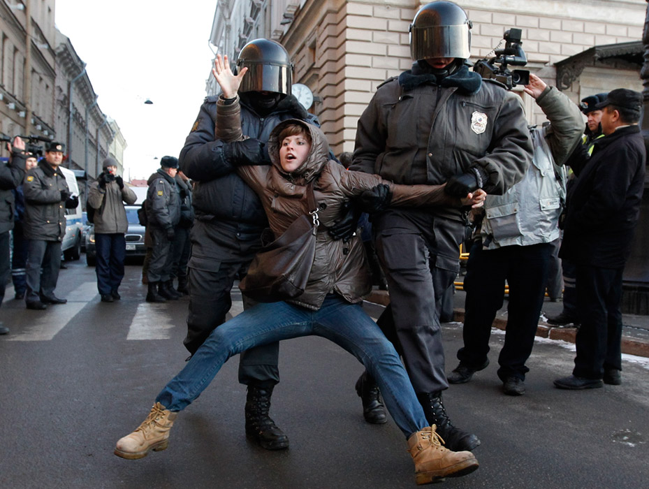 Митинг оппозиции в Санкт-Петербурге, 5 марта 2012