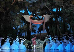 Сцена из балета «Сильфида»