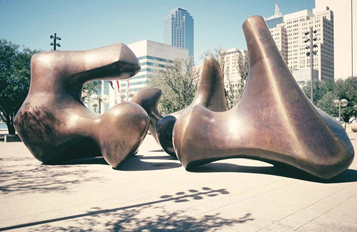 Генри Мур. Скульптура для Далласа. Городской совет Далласа. 1978