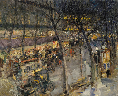 Константин Коровин. Париж. Кафе де ля Пэ. 1906