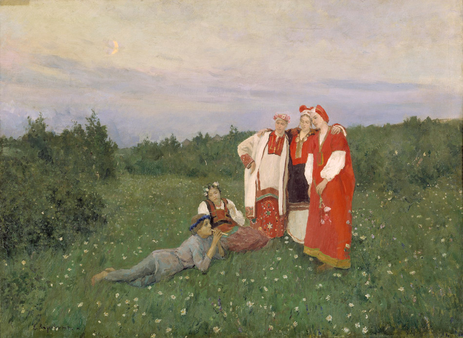 Константин Коровин. Северная идиллия. 1886