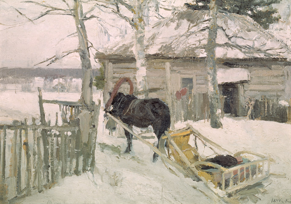Константин Коровин. Зимой. 1894