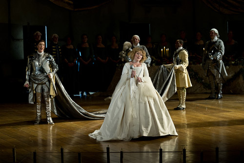 Сцена из оперы «Кавалер розы». English National Opera. 2012 