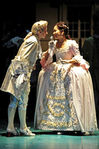 Сцена из оперы «Кавалер розы». Oper Leipzig. 2011 