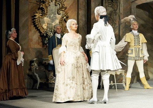 Сцена из оперы «Кавалер розы». Wiener Staatsoper. 2012 