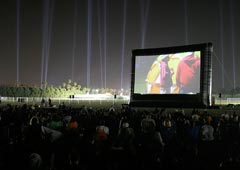 В московских парках появятся открытые кинотеатры