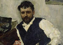 Валентин Серов. Портрет К.А. Коровина. 1891
