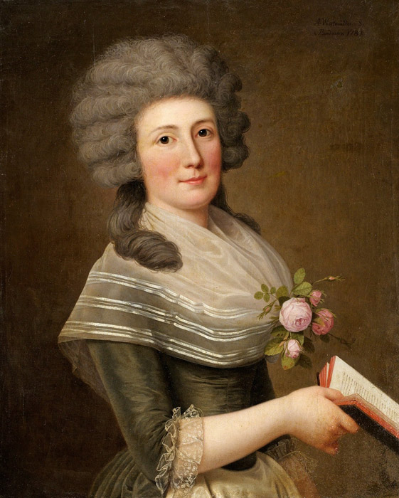 Адольф Ульрих Вертмюллер. Портрет мадам Витфоот, рожденной Ноер. 1789