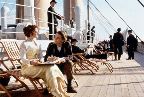 Кадр из фильма «Титаник» 